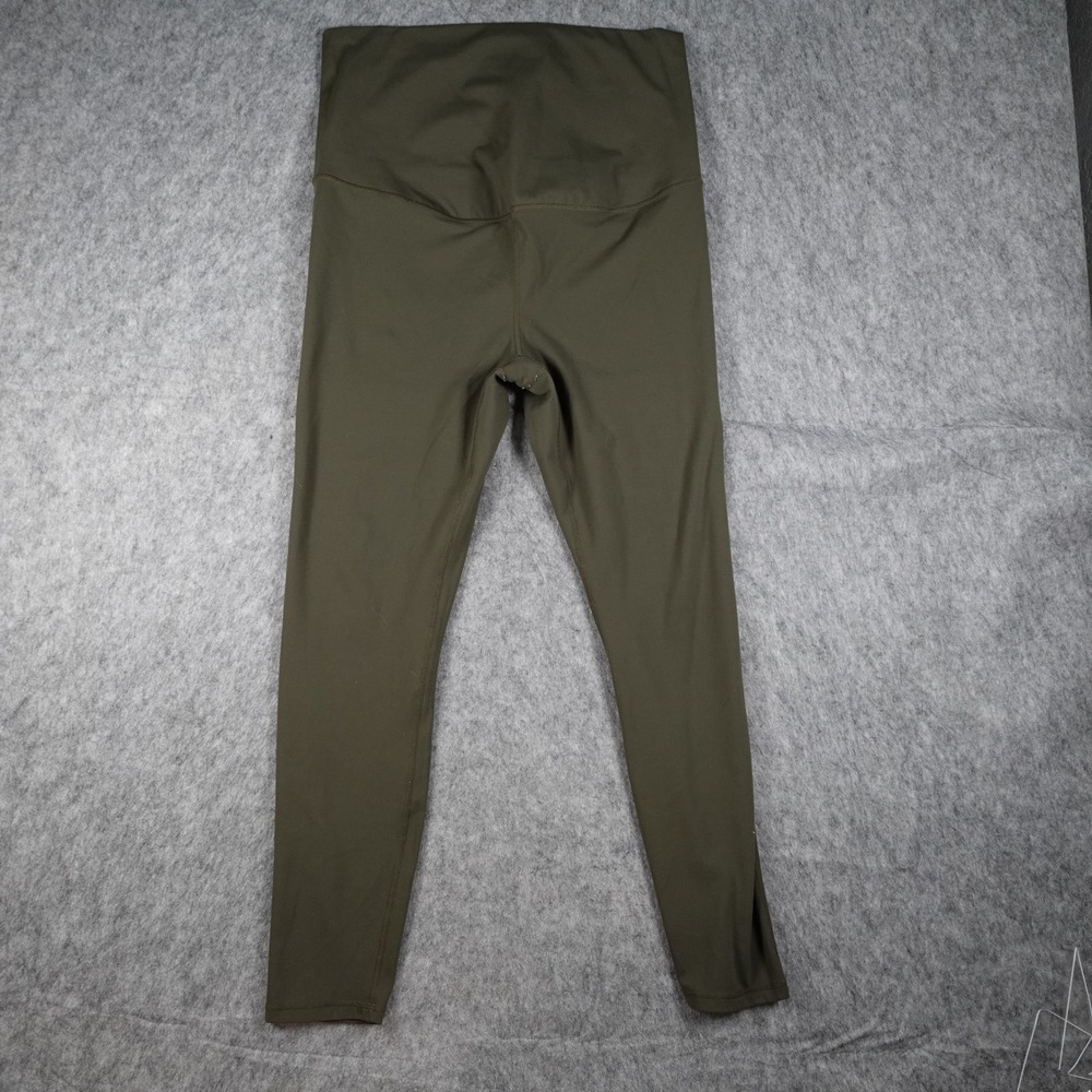 Fabletics Leggings Women XL/XXL? Green High Rise Full Length Compression Yoga